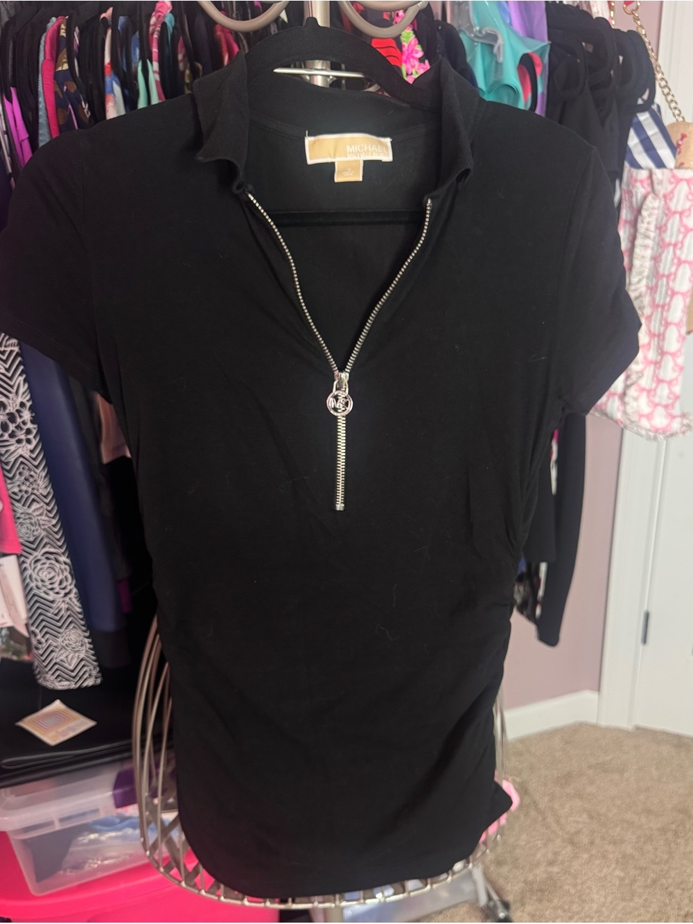 MK POLO (BLACK)